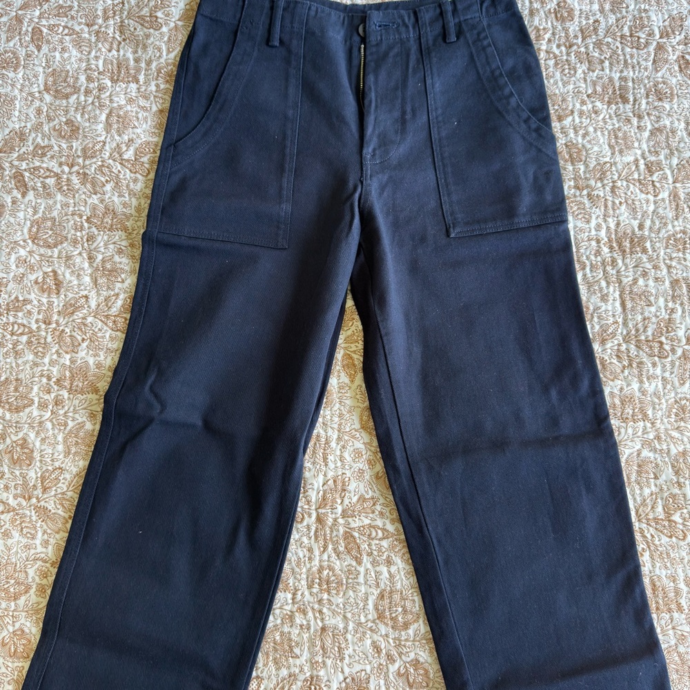Zara Men Cargo Pants- Navy Blue